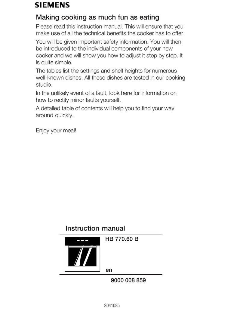 Siemens HB 770.60 B User manual