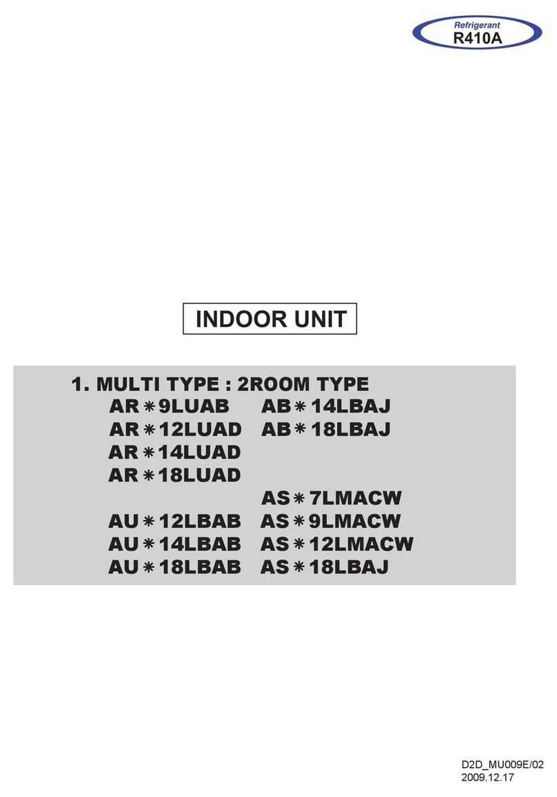 Fujitsu AR*9LUAB User manual
