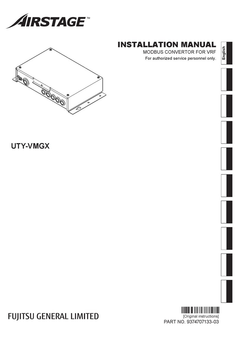 Fujitsu UTY-VMGX User manual