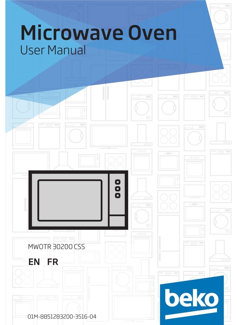 Beko MWOTR 30200 CSS User manual