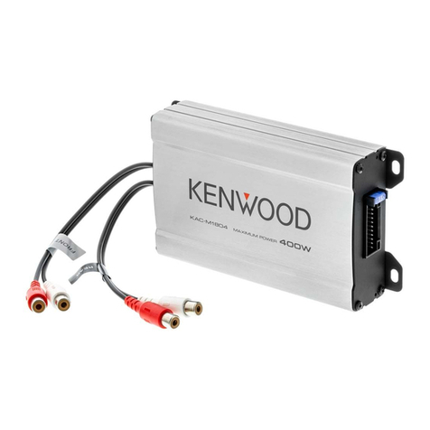 Kenwood KAC-M1804 Service manual