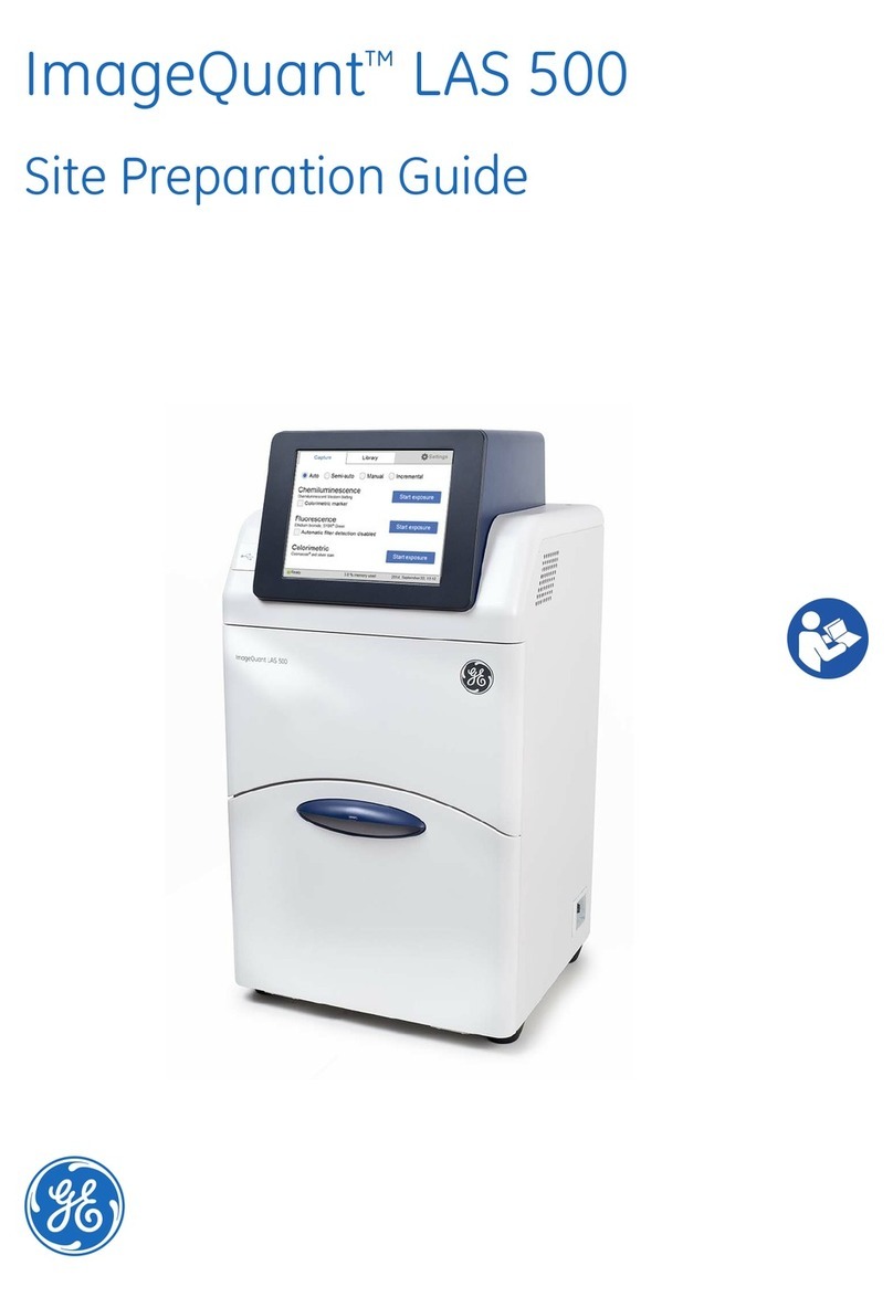 GE ImageQuant LAS 500 Operating instructions