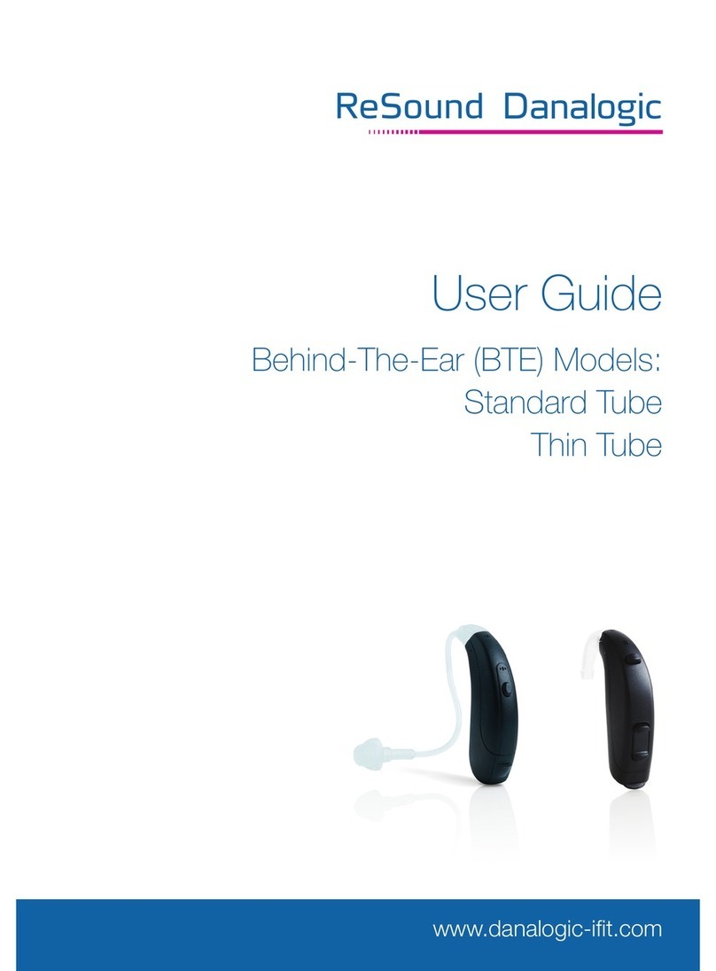 ReSound Standard Tube User manual