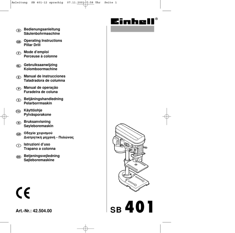 EINHELL SB 401 User manual