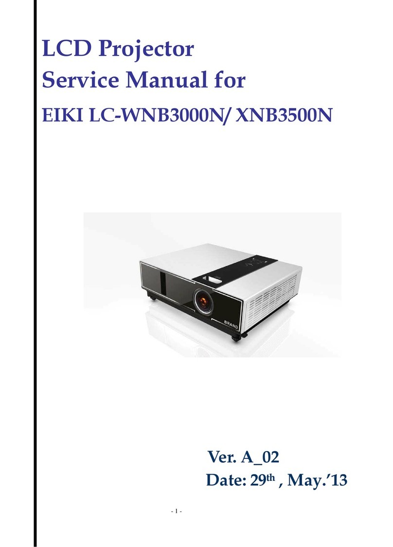 Eiki LC-WNB3000N User manual