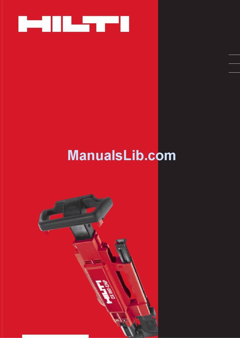 Hilti DX 860-ENP User manual