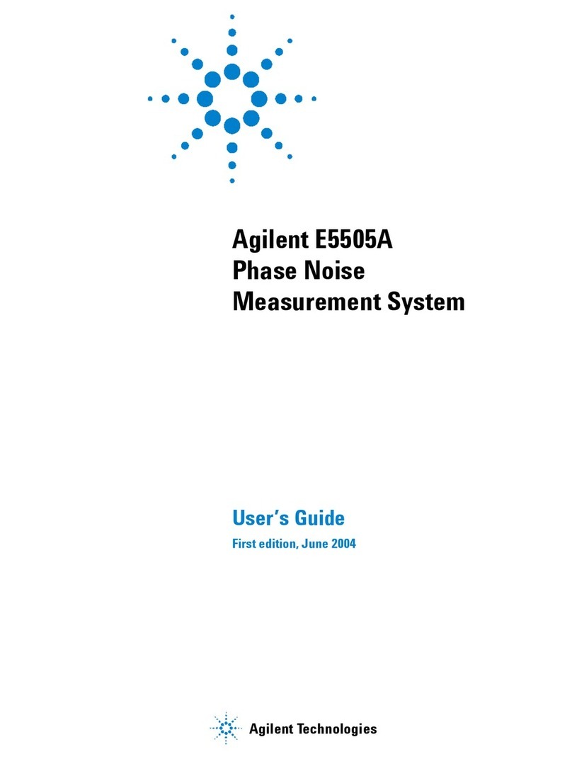 Agilent Technologies E1420B User manual
