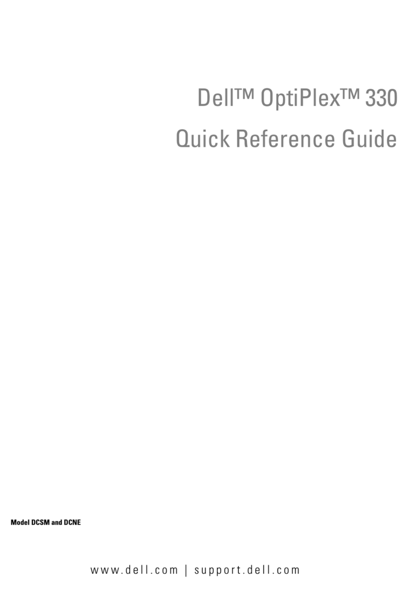 Dell OptiPlex 330 User manual