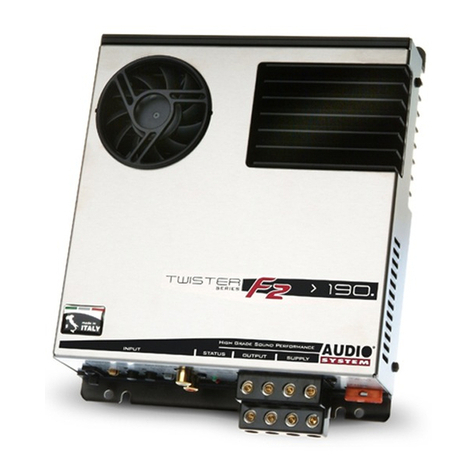 Audiosystem Twister F2-190 user guide Audiosystem Twister F2-190 user guide