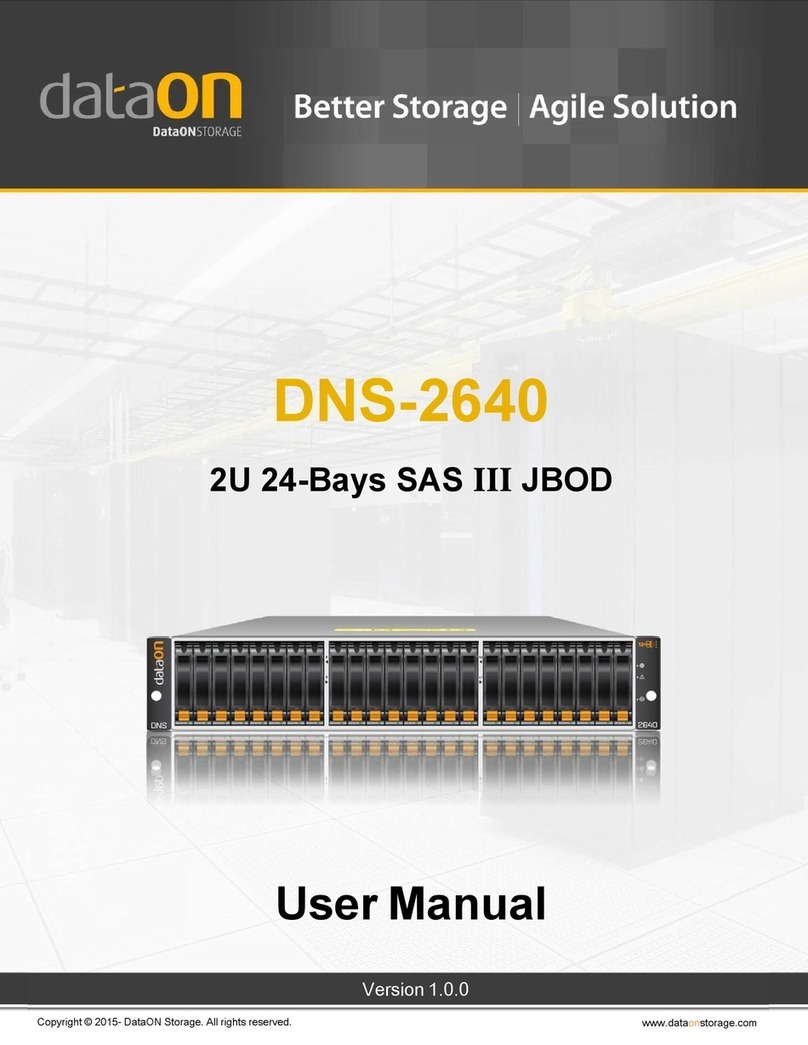DataOn Storage DNS-2640 user manual DataOn Storage DNS-2640 user manual