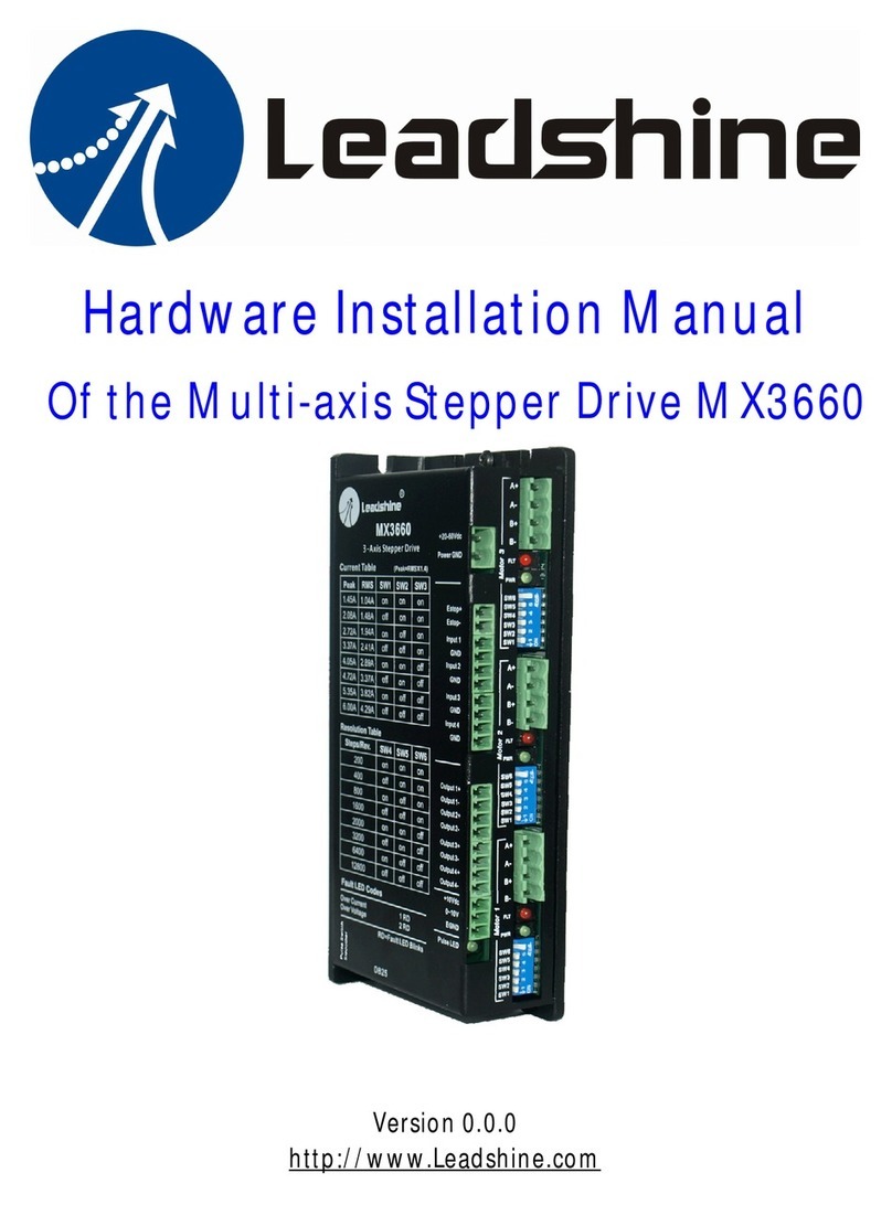 Leadshine MX3660 Assembly instructions