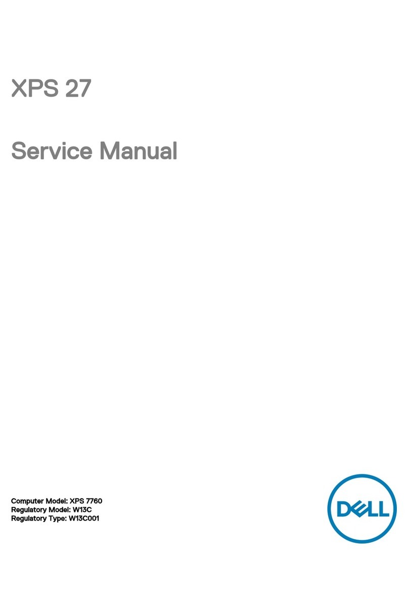 Dell XPS 27 Service manual