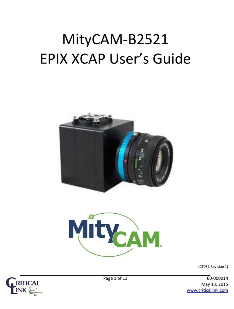 MityCAM B2521 user guide