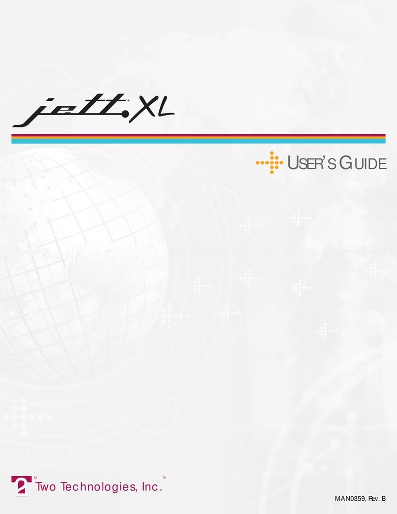 Two Technologies JETT XL User manual