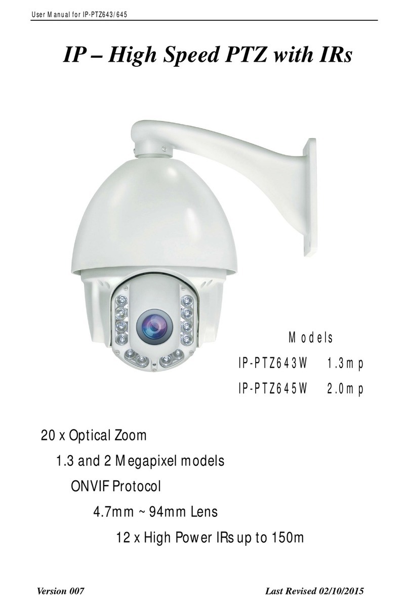 PDG Mobility IP-PTZ643W user manual
