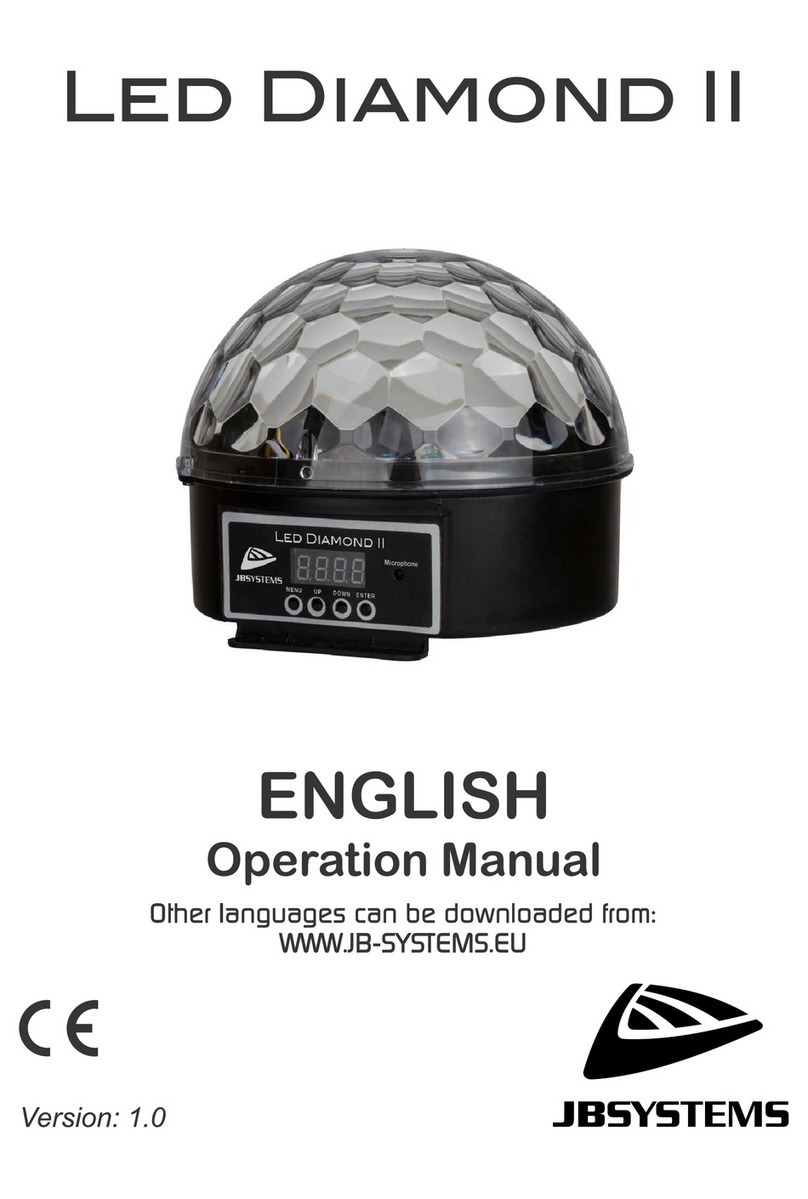 JB Systems Light LED DIAMOND II User manual
