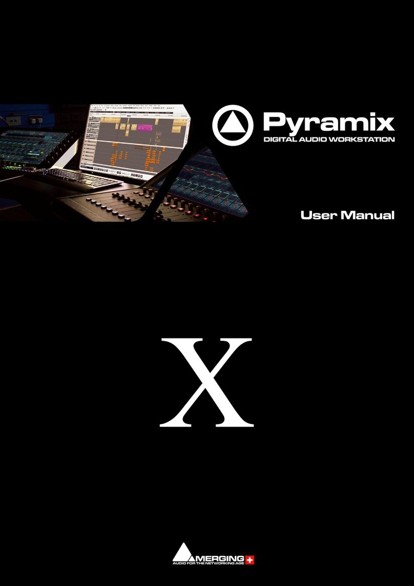 Pyramix X user manual