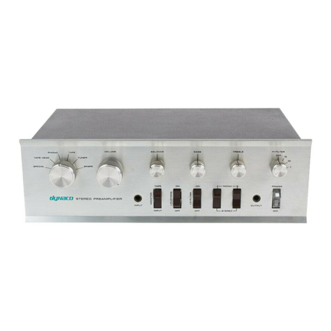 DYNACO PAT-4 User manual
