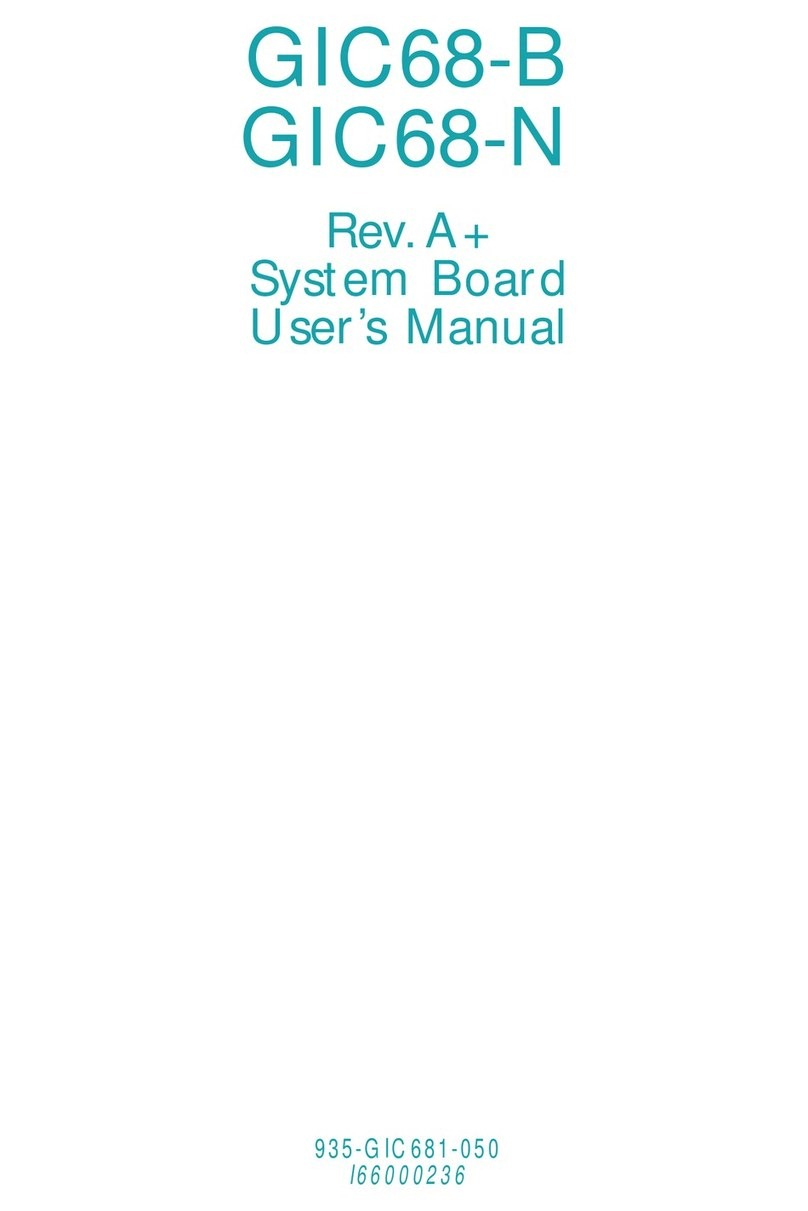 DFI-ITOX GIC68-B user manual