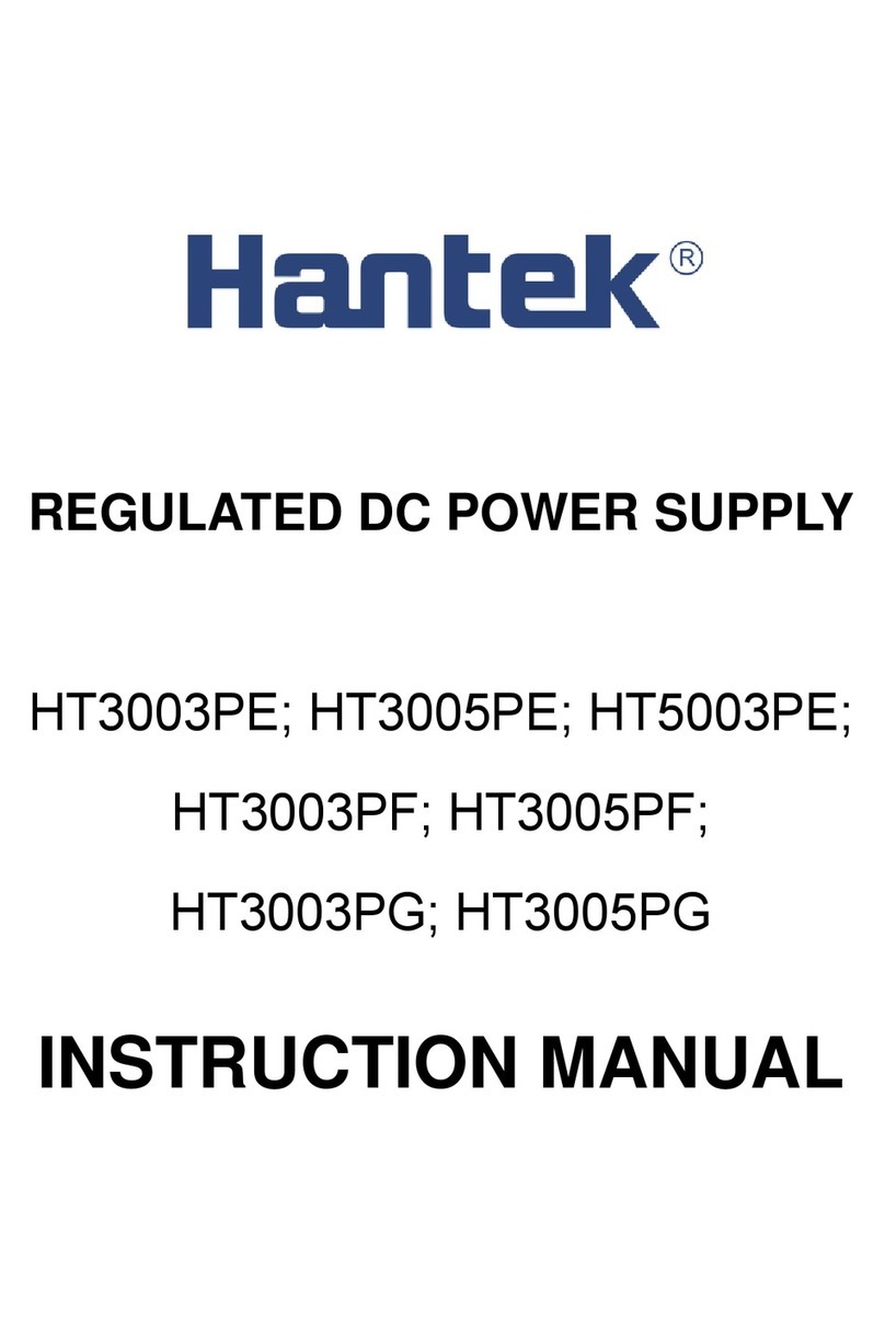 Hantek HT3003PE instruction manual