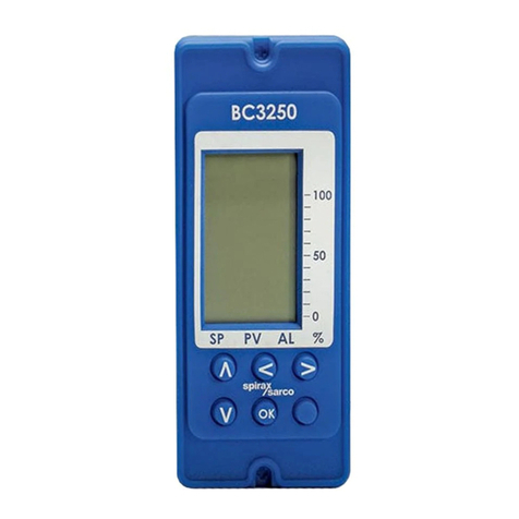Spirax Sarco BC3250 User manual