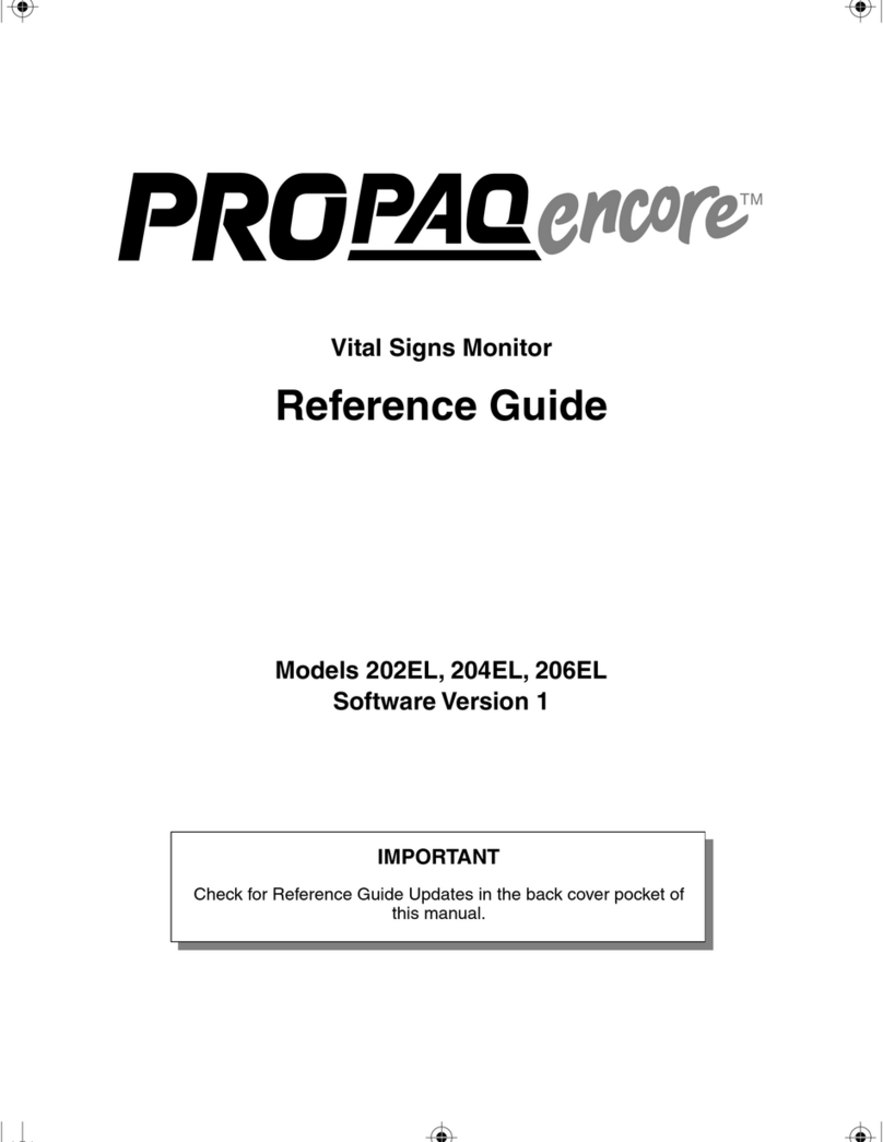 Propaq Encore 202EL User manual