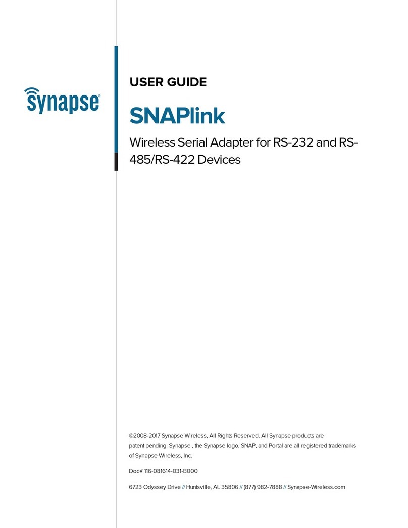 Synapse SNAPlink User manual