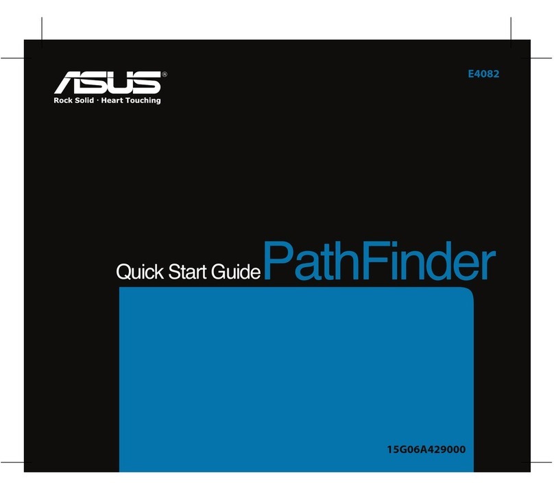 Asus PATHFINDER User manual