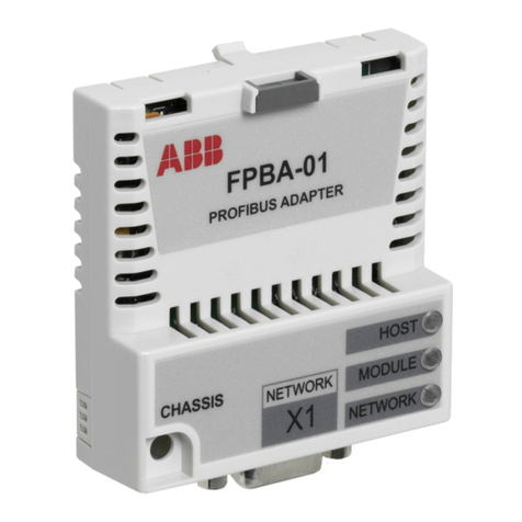 ABB FPBA-01 PROFIBUS DP user manual