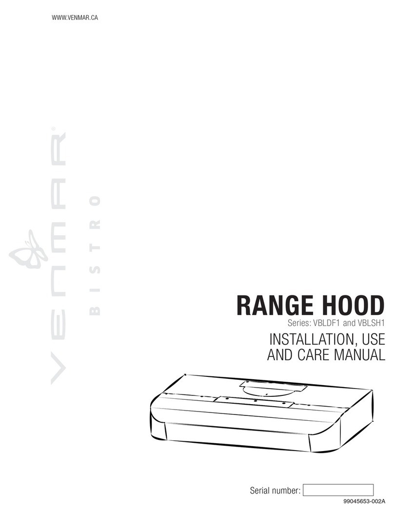 Venmar VBLDF1 Instruction and safety manual