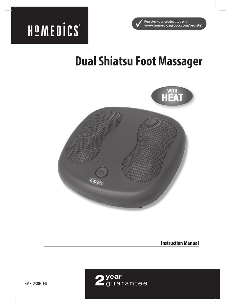 HoMedics FMS-230H-EU instruction manual