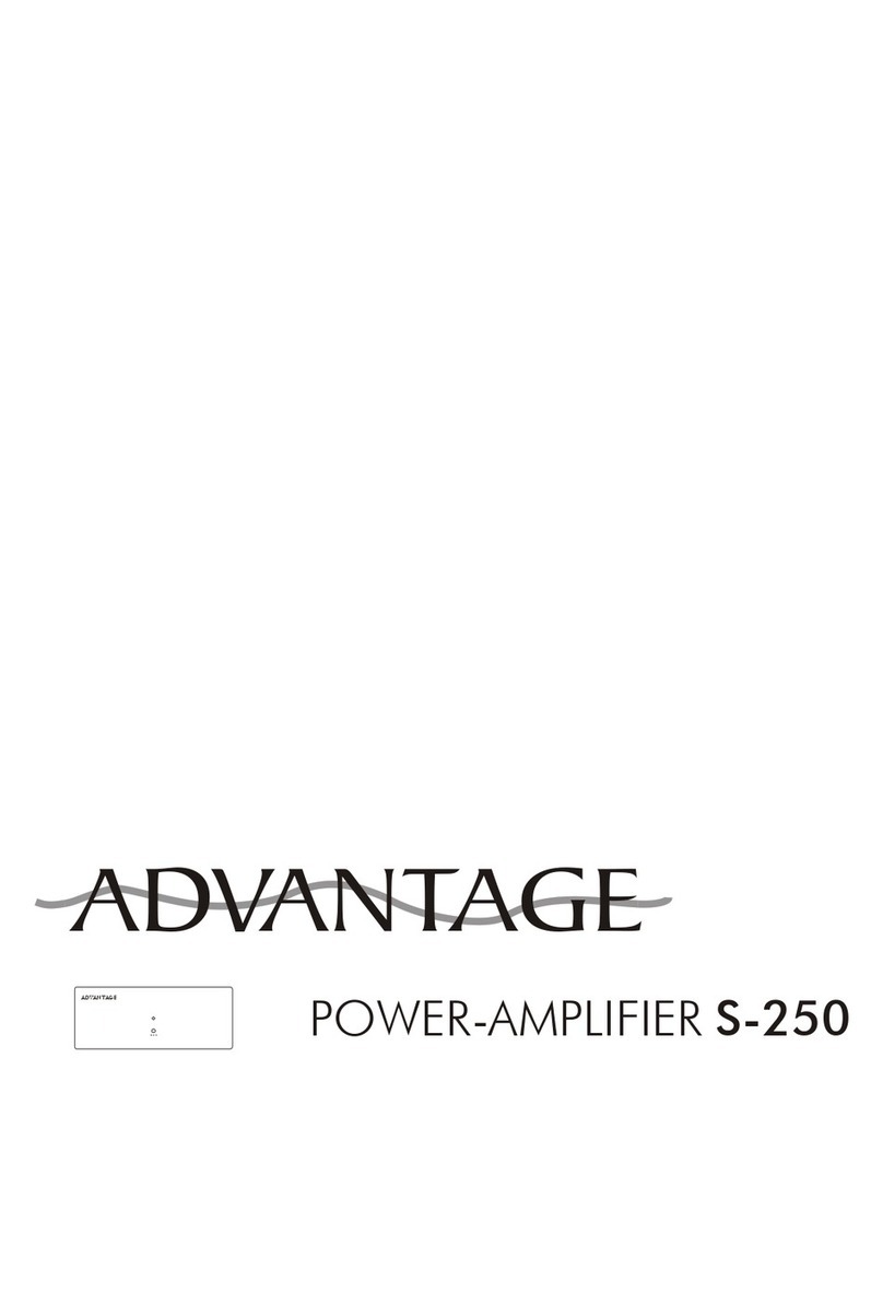 Advantage S-250 manual