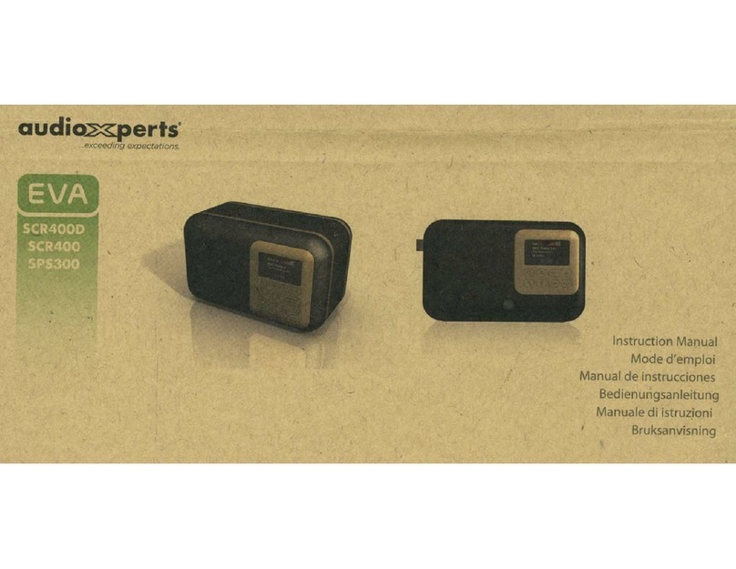 AudioXperts EVA SCR400D instruction manual AudioXperts EVA SCR400D instruction manual