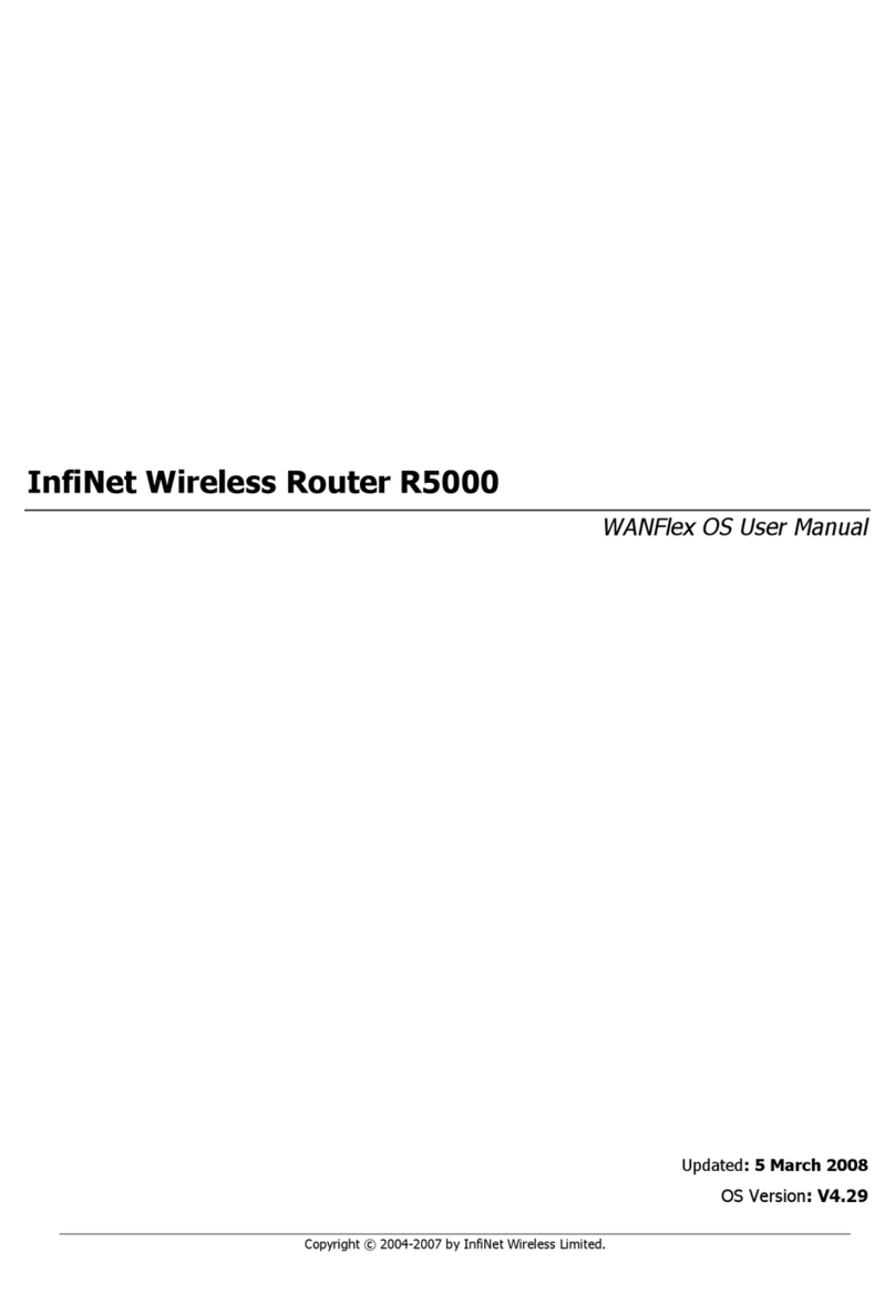 InfiNet R5000 series User manual