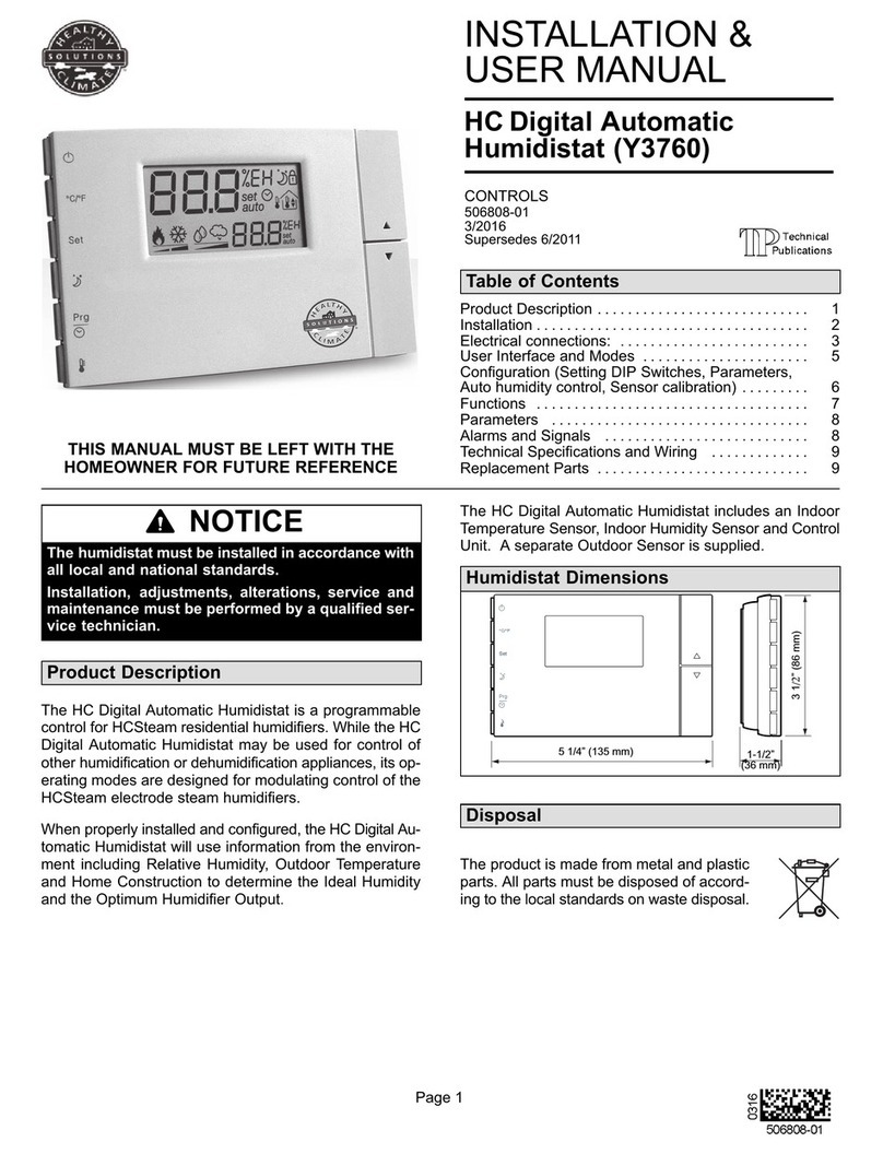 Lennox Y3760 Installation & user manual