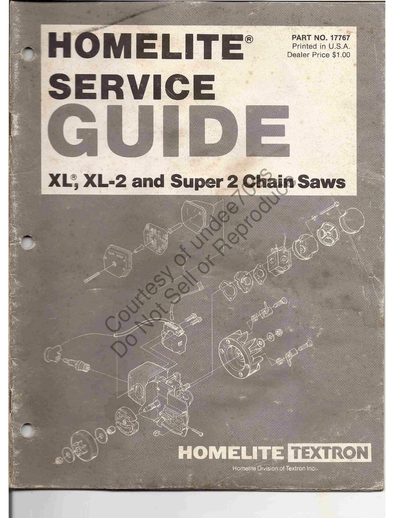 Homelite XL-2 User manual