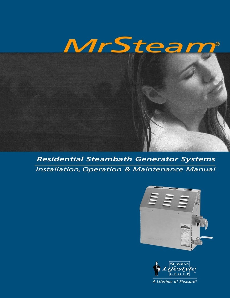 mr. steam MS-65T Owner's manual