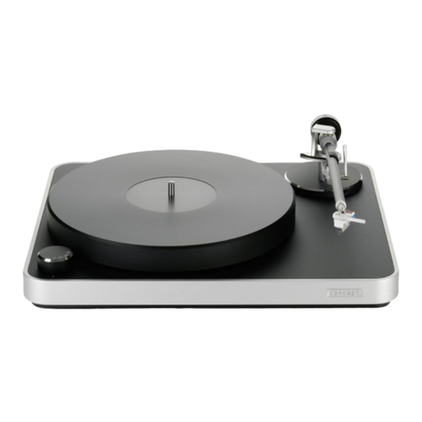 Clearaudio Concept User manual