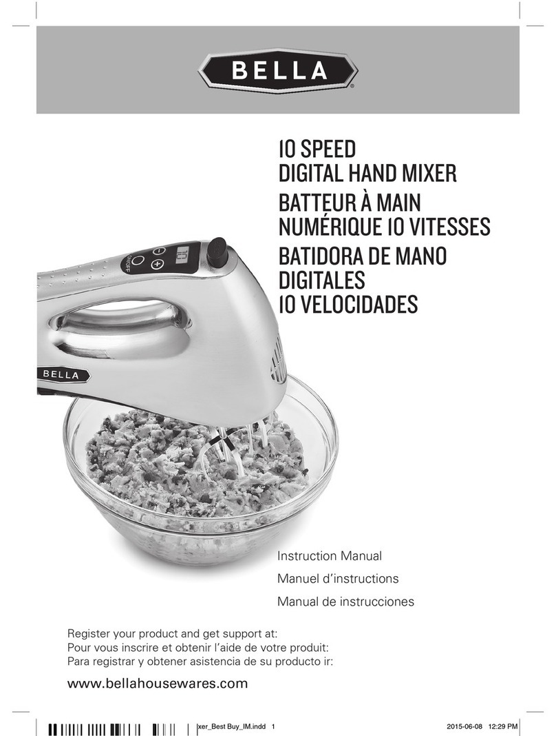 Bella 14458 User manual