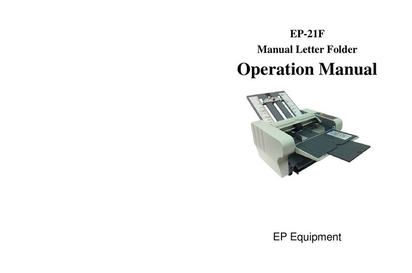 EP Equipment EP-21F User manual