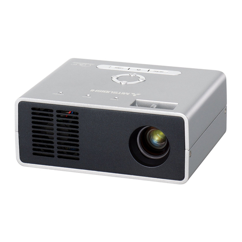 Mitsubishi PocketProjector PK10 User manual