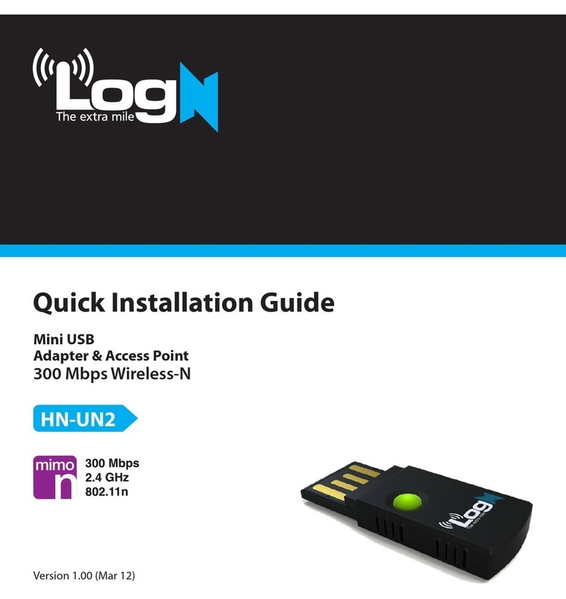 LogN HN-UN2 Quick installation guide
