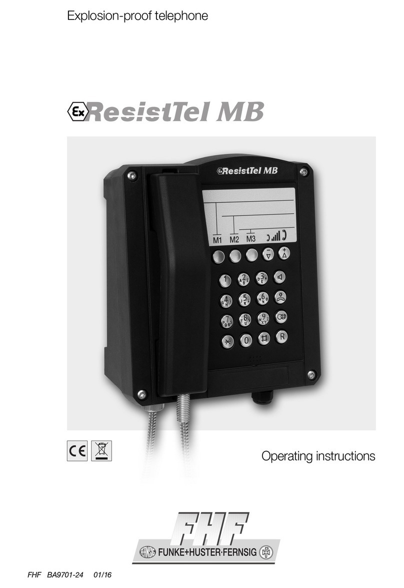 FHF RESISTEL MB operating instructions