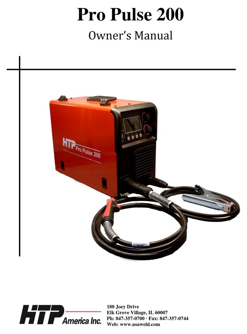 HTP Pro Pulse 200 owner's manual