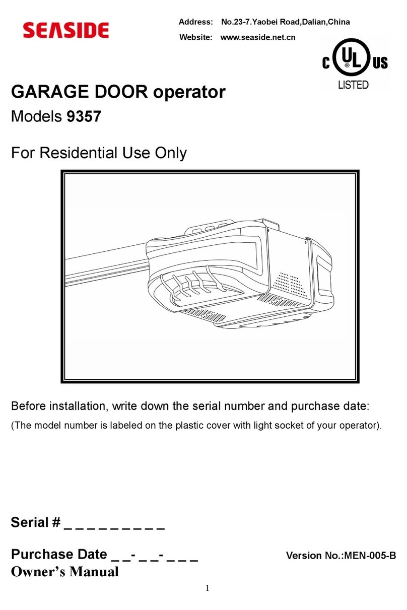 Seaside 9357 installation instructions