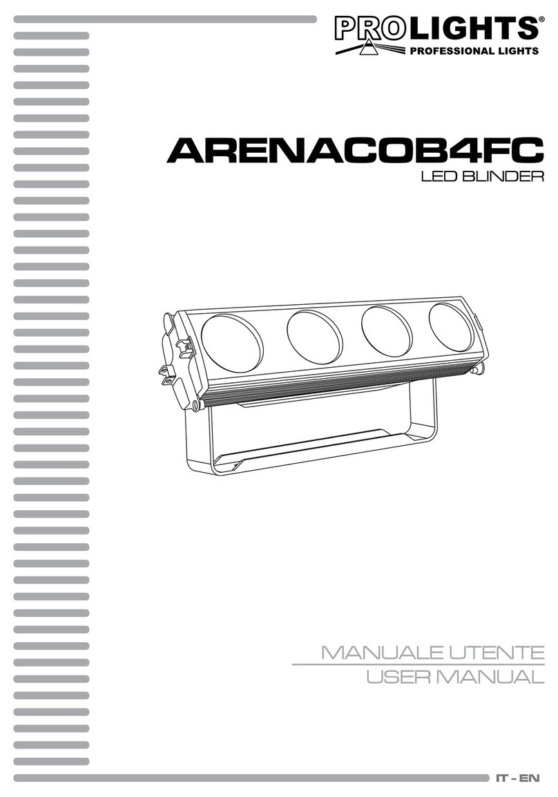 ProLights ARENACOB4FC user manual
