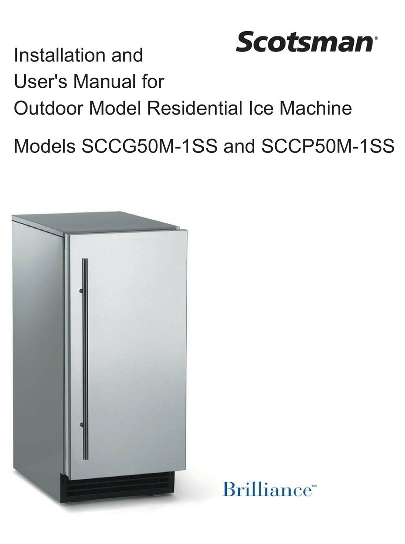 Scotsman SCCG50M-1SS User manual