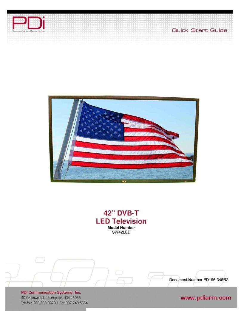 PDi SW42LED User manual