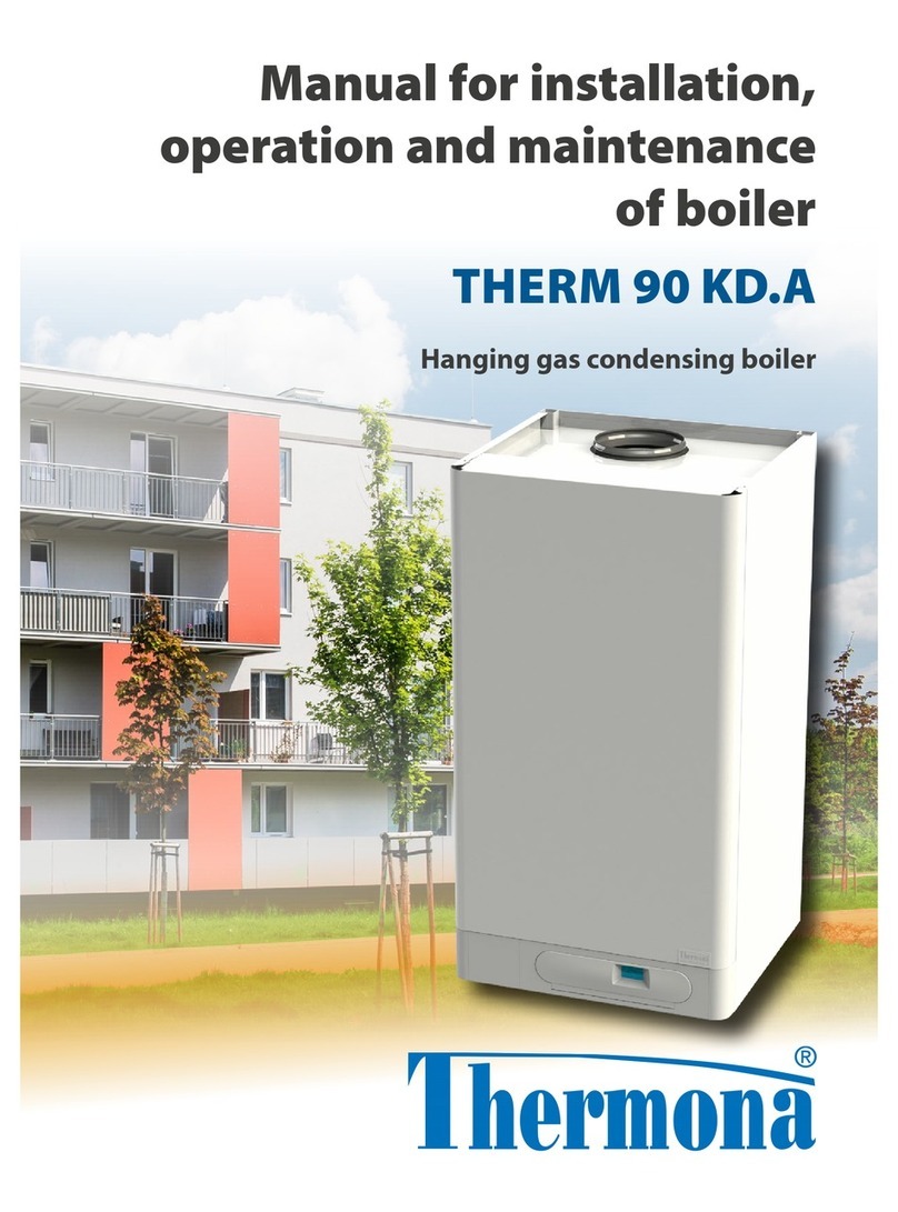 Thermona THERM 90 KD.A Manual for installation, operation & maintenance Thermona THERM 90 KD.A Manual for installation, operation & maintenance