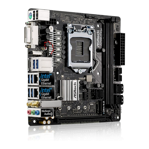ASROCK Z270M-ITX/AC User manual